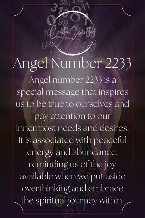 Angel number 2233 Meaning for Twin flame,。